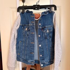Levi's Blue Denim Jacket with White Lining